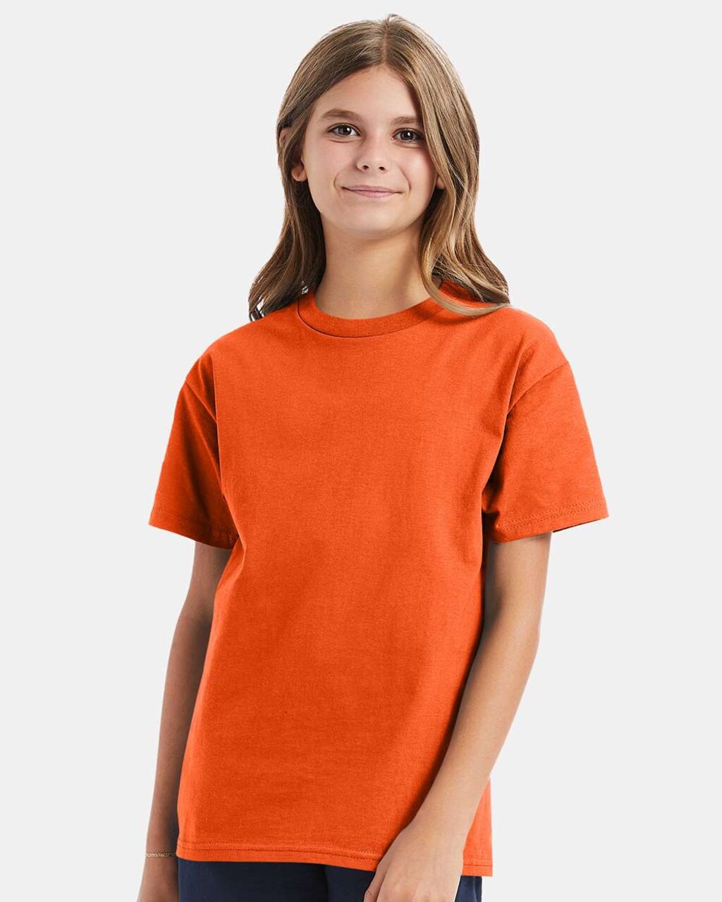 Youth Authentic Crewneck T-Shirt for School Wear & Everyday Casual Wear